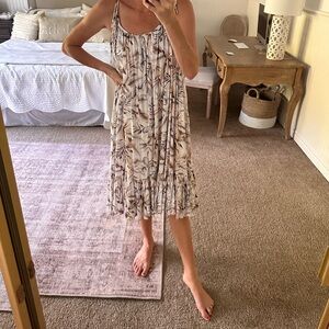 Tropical midi Mikoh dress